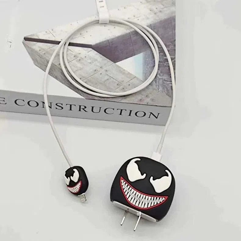 ktusu Generic Cases & Covers 3D Silicone Cover with Spiral for Apple Adapter 18-20W