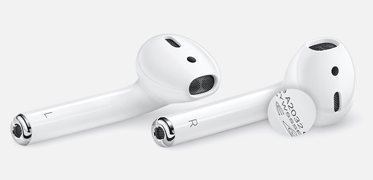 Apple Airpods 1 and 2 Gen Serial Number on Earbuds