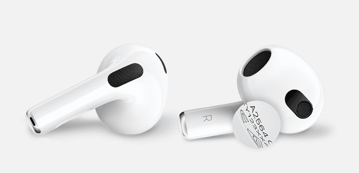 Apple Airpods 3rd Gen Serial Number on Earbuds