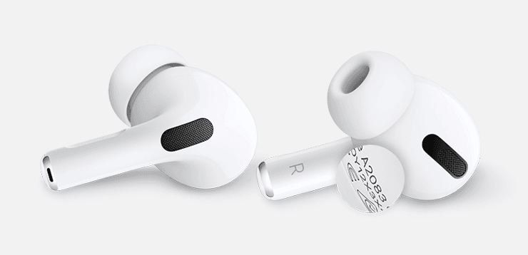 Apple Airpods Pro Serial Number on Earbuds