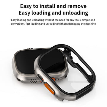ktusu Generic Cases & Covers Aluminum Alloy Metal Armor frame Cover for Apple Watch Ultra 49mm