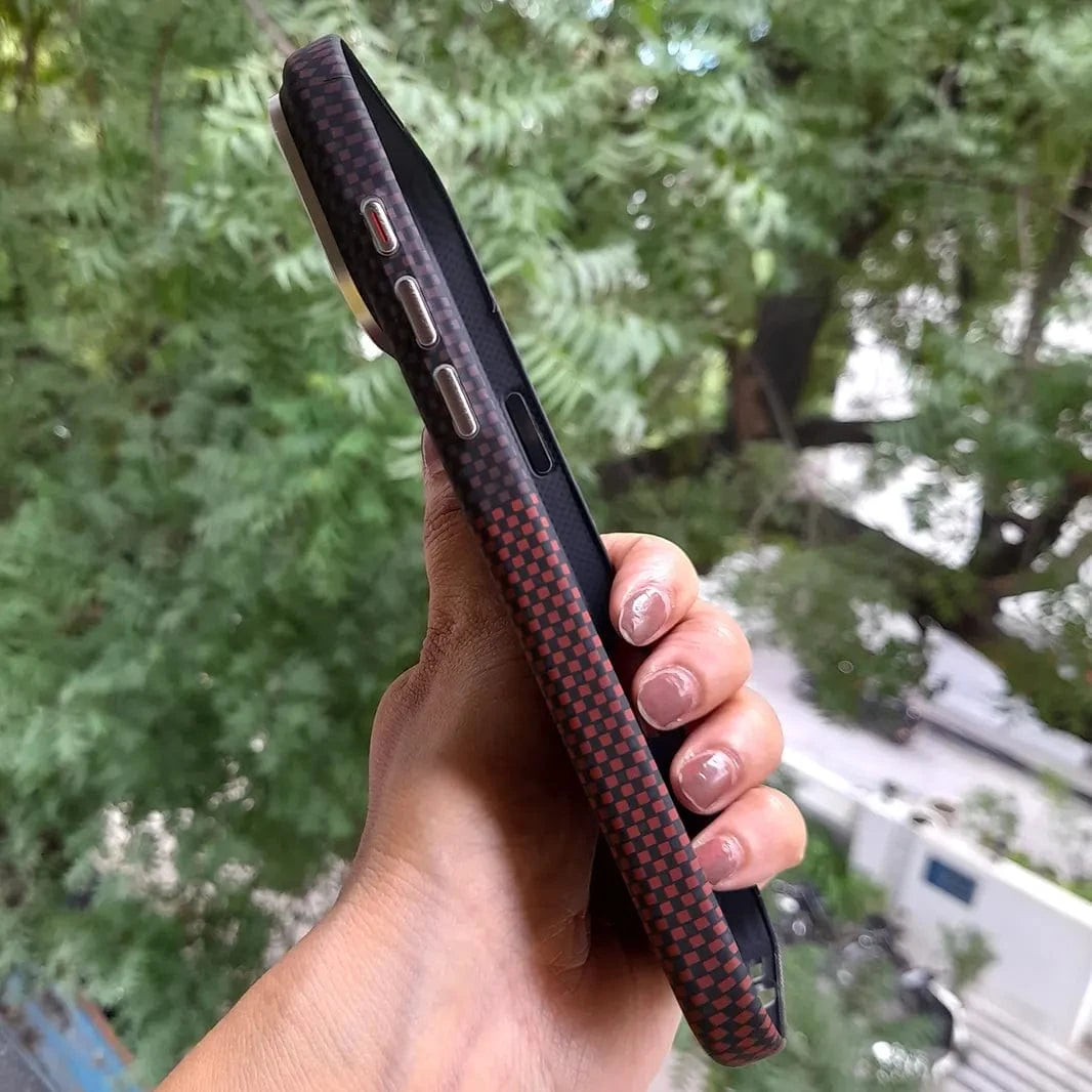 ktusu Generic Cases & Covers Aramid Fiber Magnetic Magsafe Slim Case for iPhone 17 Pro Max