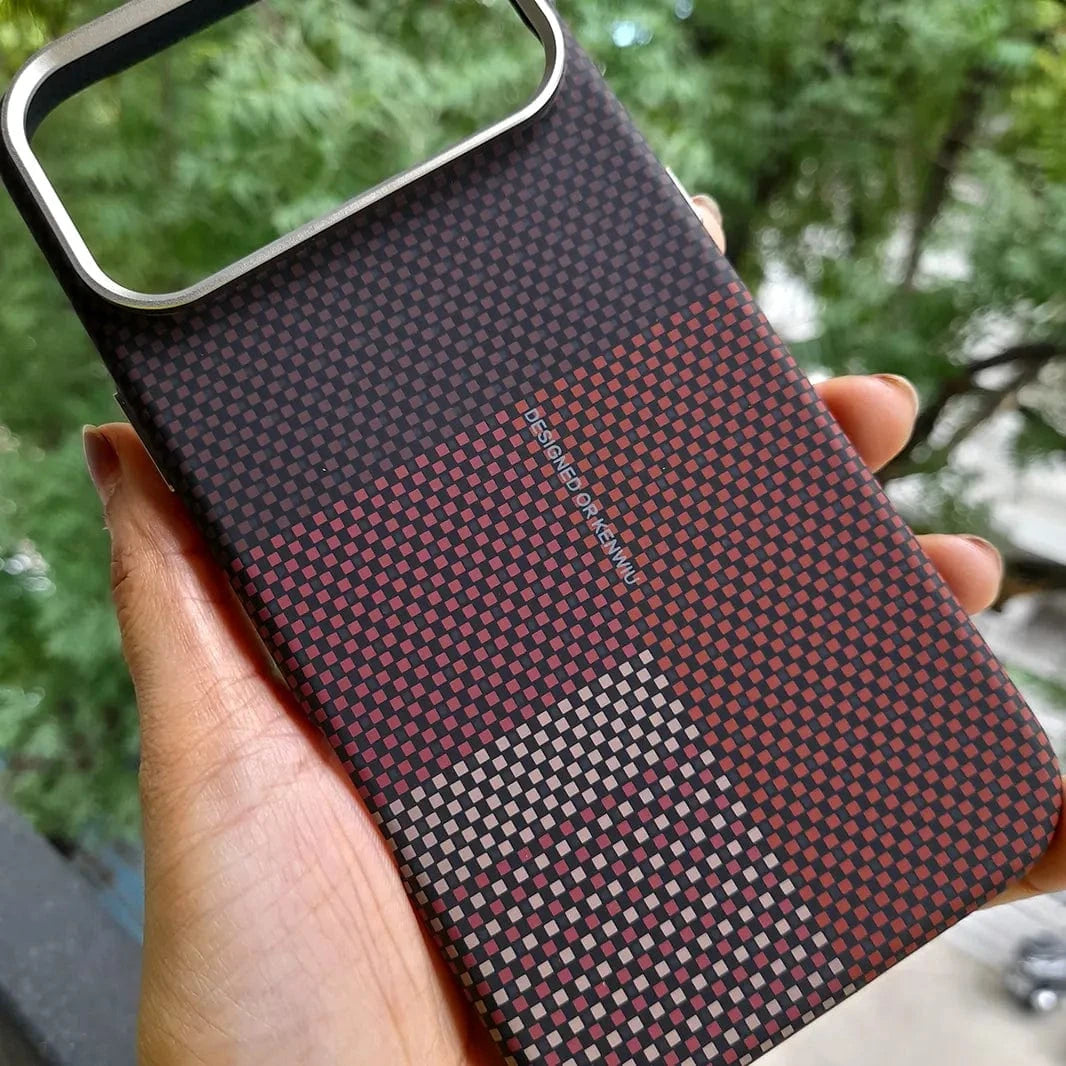 ktusu Generic Cases & Covers Aramid Fiber Magnetic Magsafe Slim Case for iPhone 17 Pro Max