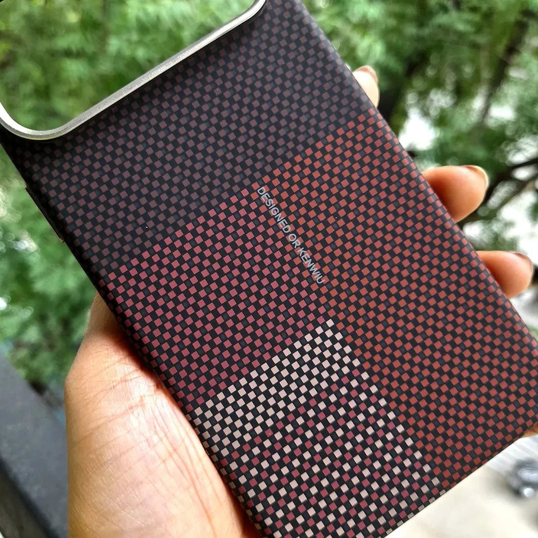 ktusu Generic Cases & Covers Aramid Fiber Magnetic Magsafe Slim Case for iPhone 17 Pro Max