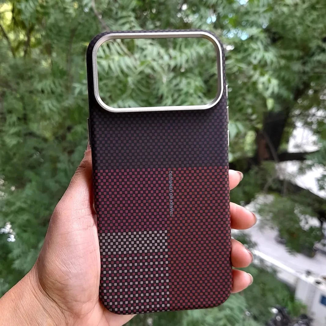 ktusu Generic Cases & Covers Aramid Fiber Magnetic Magsafe Slim Case for iPhone 17 Pro Max