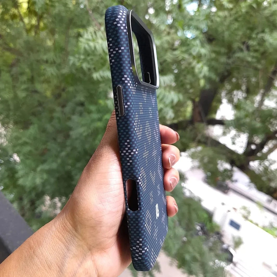 ktusu Generic Cases & Covers Aramid Fiber Magnetic Magsafe Slim Case for iPhone 17 Pro Max