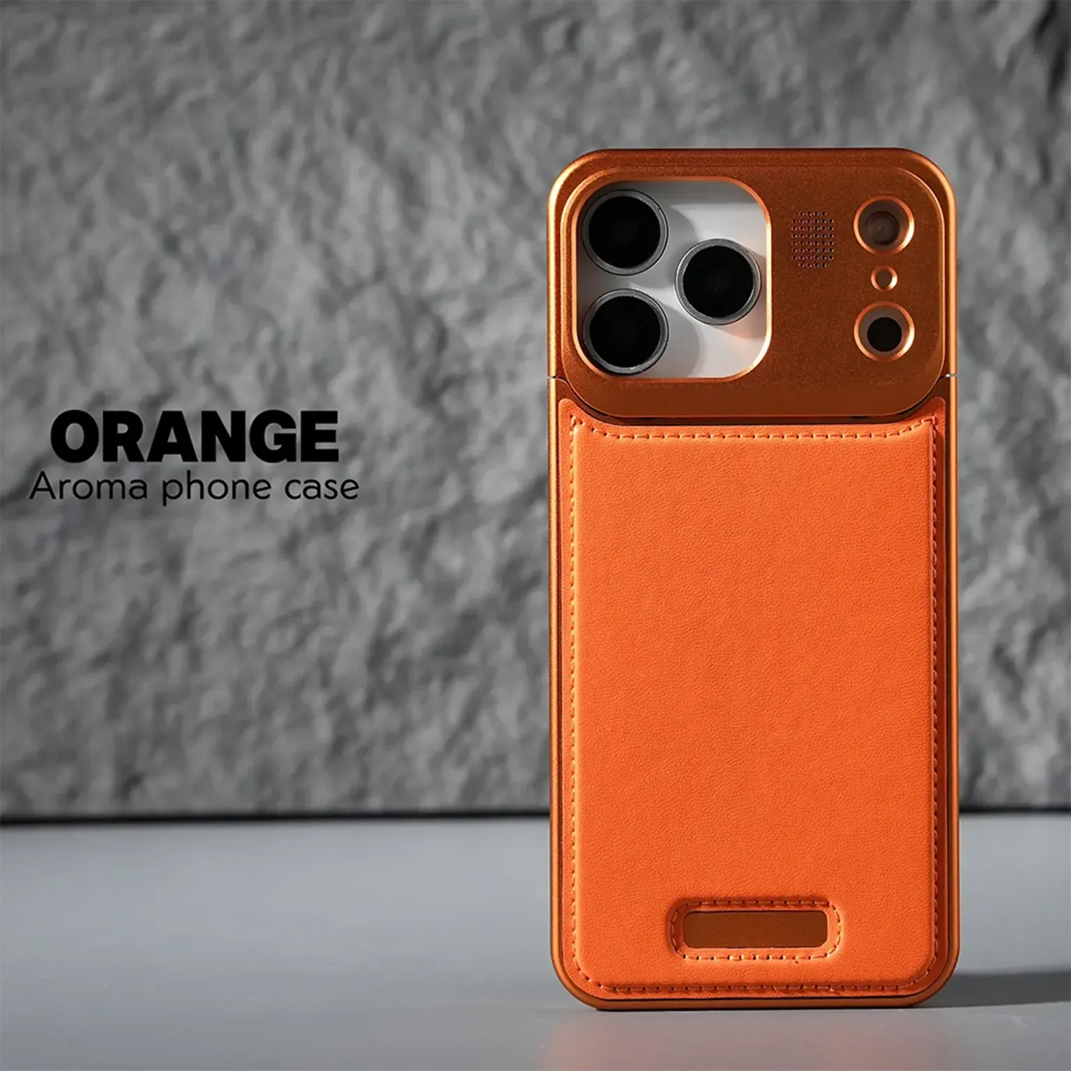 Aromatherapy Magsafe Leather Heat Dissipation Case for iPhone 17 Pro – ktusu