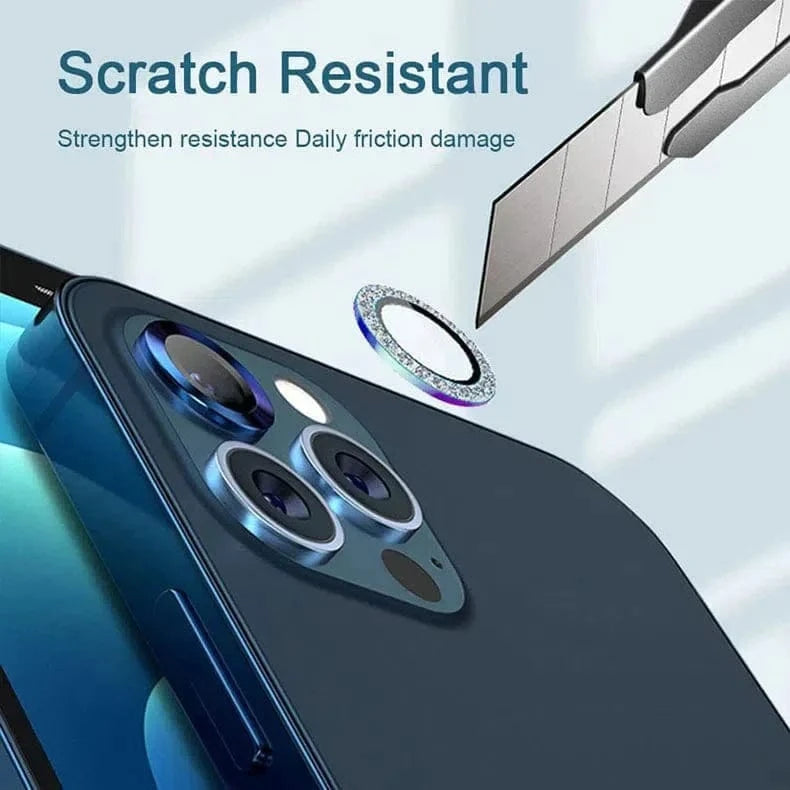 ktusu Generic Camera Lens Protectors Bling Sparkling Diamond Camera Lens Ring for iPhone 11 Pro Max