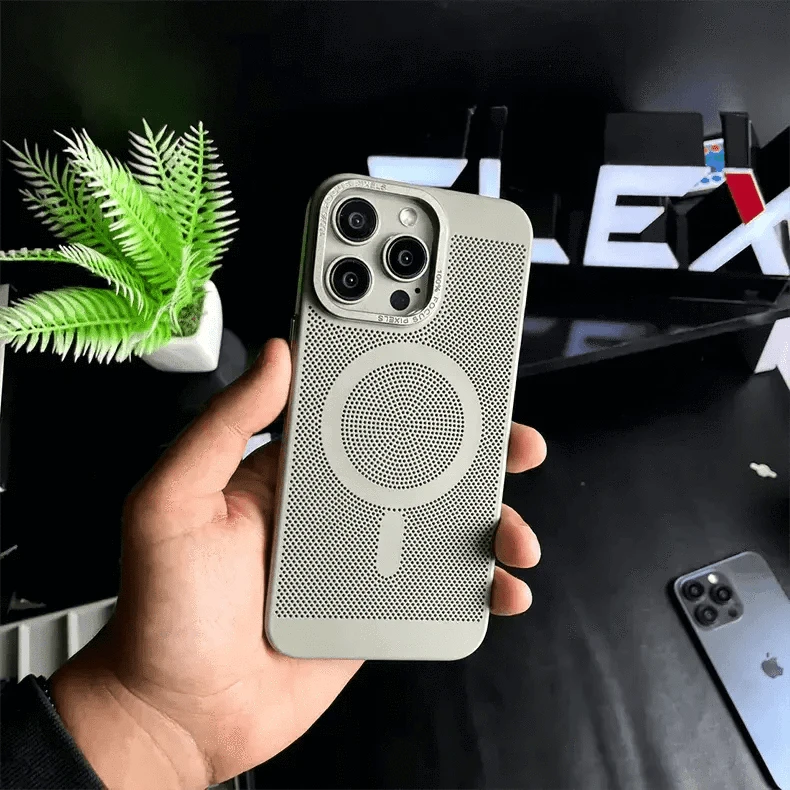 ktusu Generic Cases & Covers Breathable Heat-Dissipation Magsafe Case for iPhone 13 Pro Max