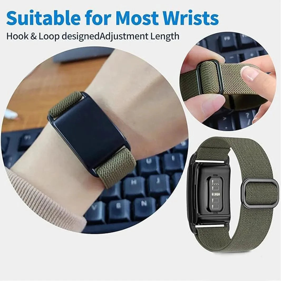 ktusu Generic Watch Bands Breathable Nylon Loop Adjustable Replacement Strap for Whoop 4.0