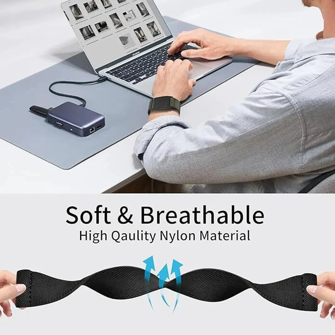 ktusu Generic Watch Bands Breathable Nylon Loop Adjustable Replacement Strap for Whoop 4.0