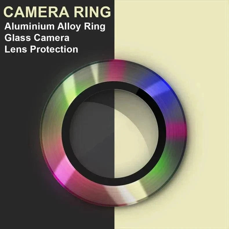 ktusu Generic Camera Lens Protectors Camera Lens Protector Aluminum Alloy Ring for iPhone 11 Pro