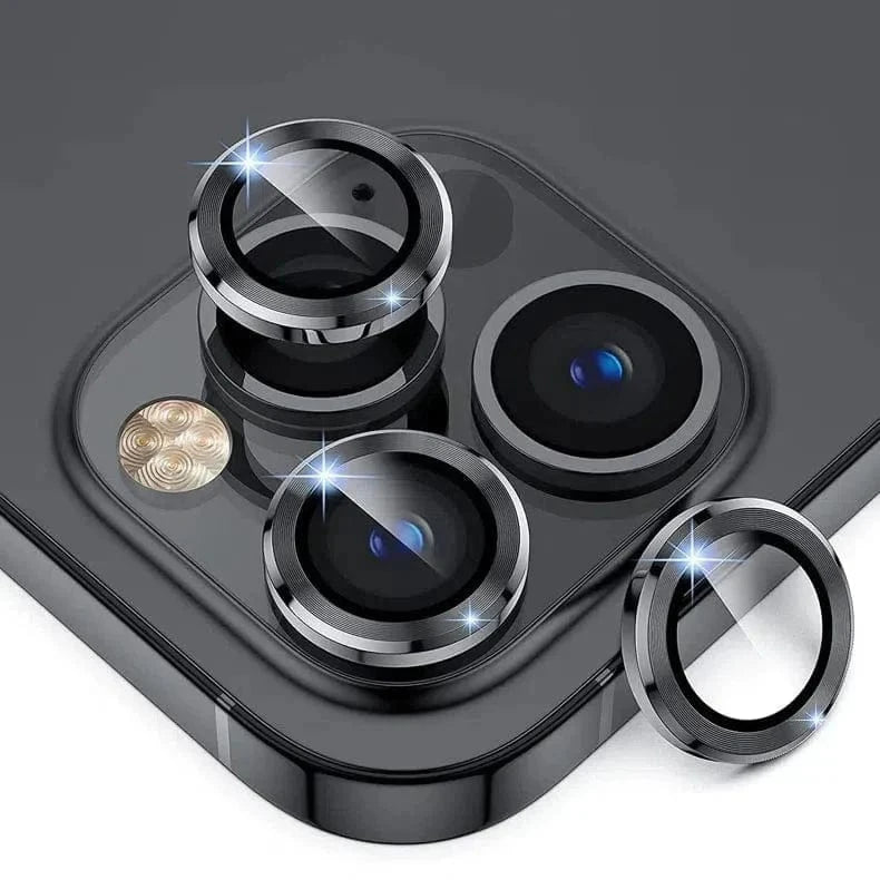 ktusu Generic Camera Lens Protectors Camera Lens Protector Aluminum Alloy Ring for iPhone 11 Pro Max