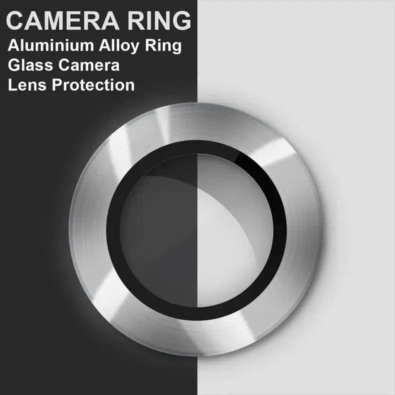ktusu Generic Camera Lens Protectors Camera Lens Protector Aluminum Alloy Ring for iPhone 11 Pro Silver