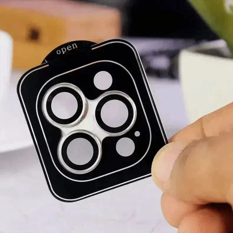 ktusu Generic Camera Lens Protectors Camera Lens Protector with Easy Installation for iPhone 13 Pro | 13 Pro Max Silver