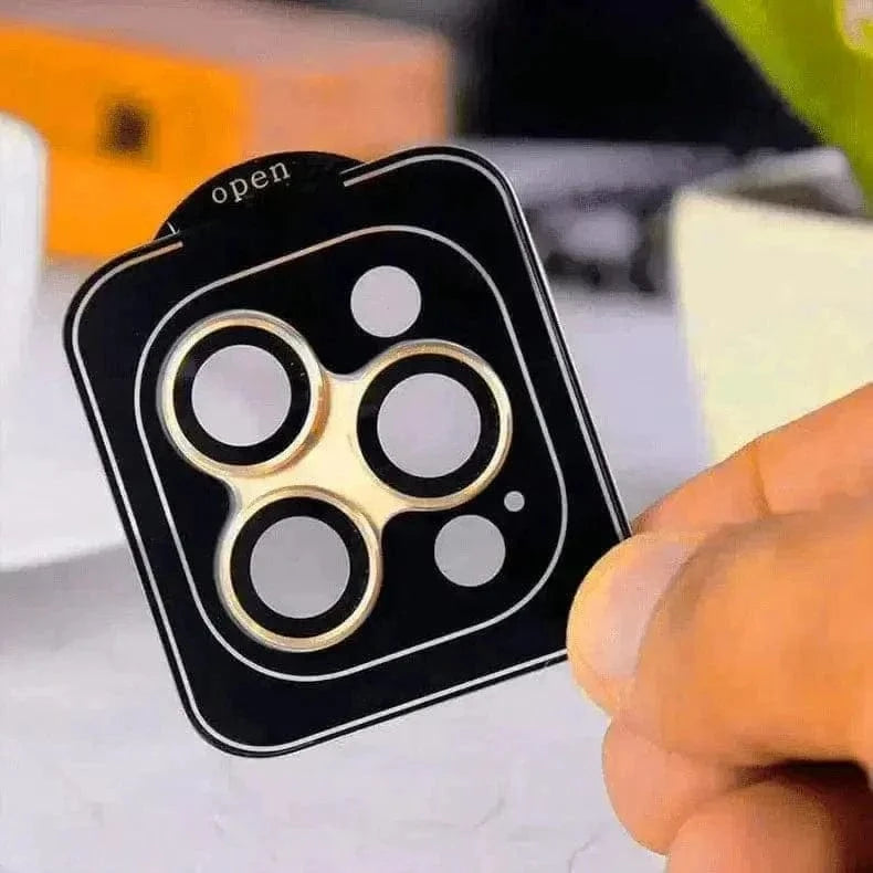 ktusu Generic Camera Lens Protectors Camera Lens Protector with Easy Installation for iPhone 14 Pro | 14 Pro Max Gold