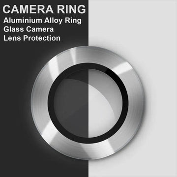 Camera Lens Protector Glass aluminum alloy frame Ring for Apple iPhone - Ktusu