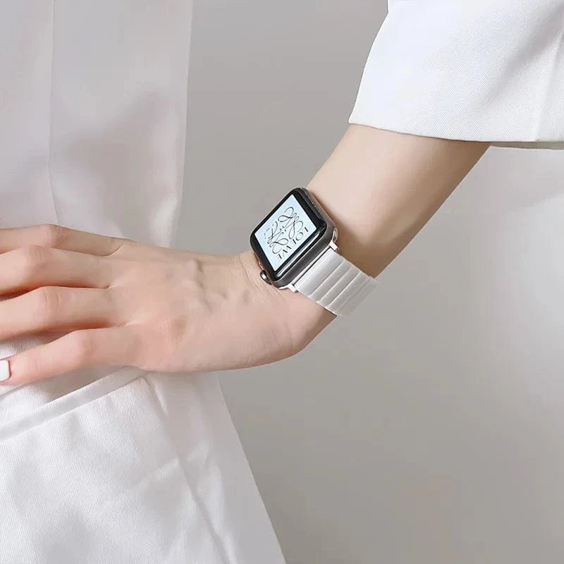 ktusu Generic Watch Bands Ceramic Strap for Apple Watch 42 | 44 | 45 | Ultra 49 | 46mm S10