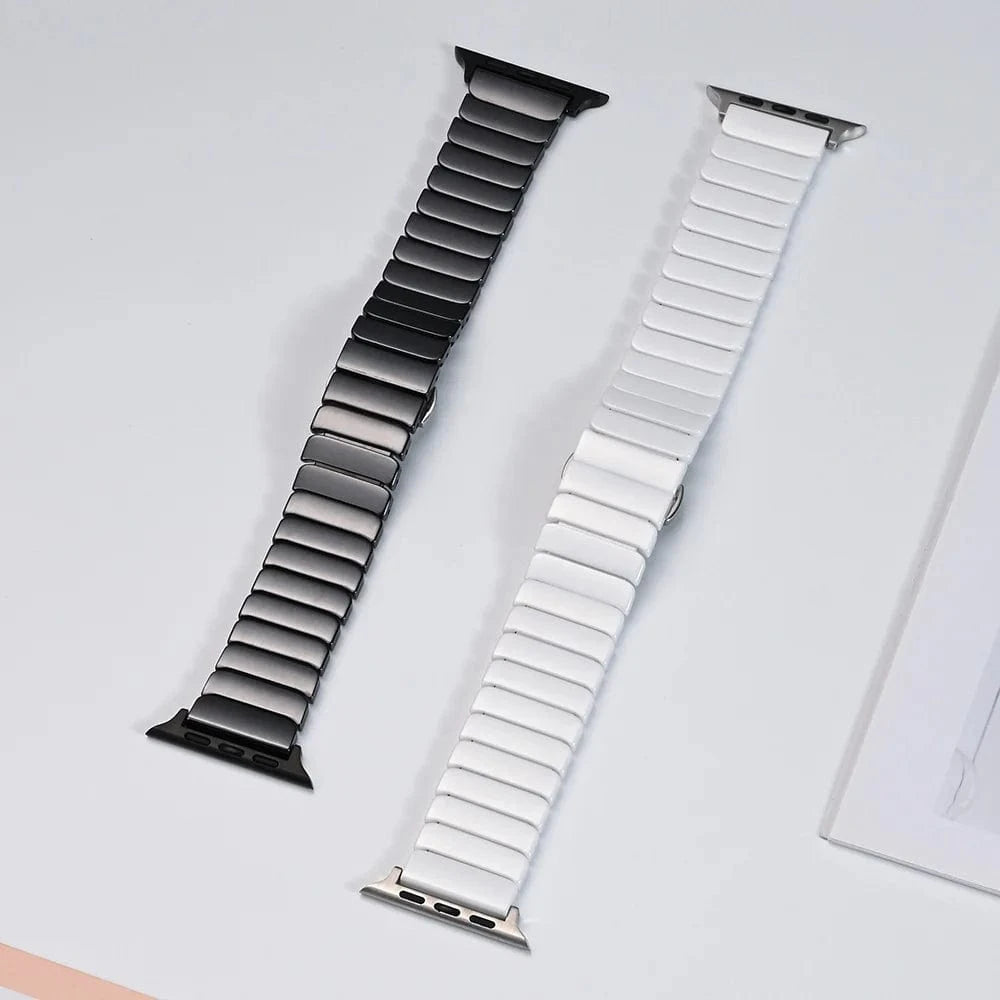 ktusu Generic Watch Bands Ceramic Strap for Apple Watch 42 | 44 | 45 | Ultra 49 | 46mm S10