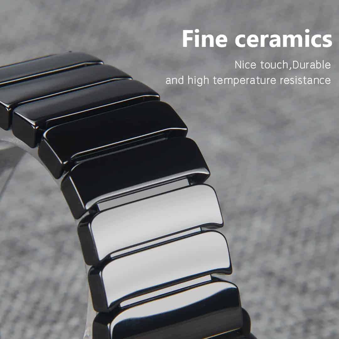 ktusu Generic Watch Bands Ceramic Strap for Apple Watch 42 | 44 | 45 | Ultra 49 | 46mm S10