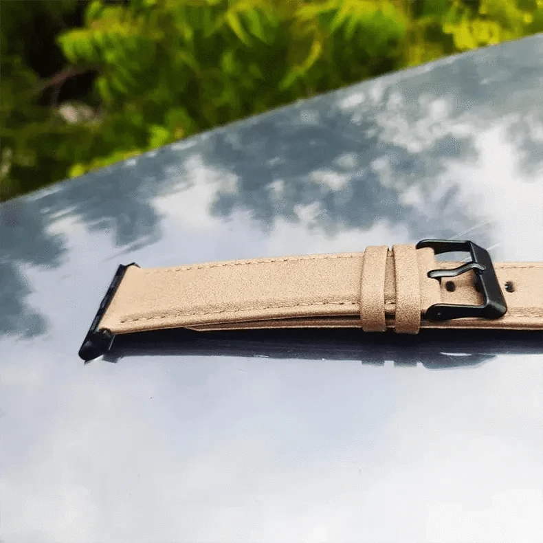 ktusu Generic Watch Bands Classic Leather Texture Band for Apple Watch 42 | 44 | 45 | Ultra 49 | 46mm S10