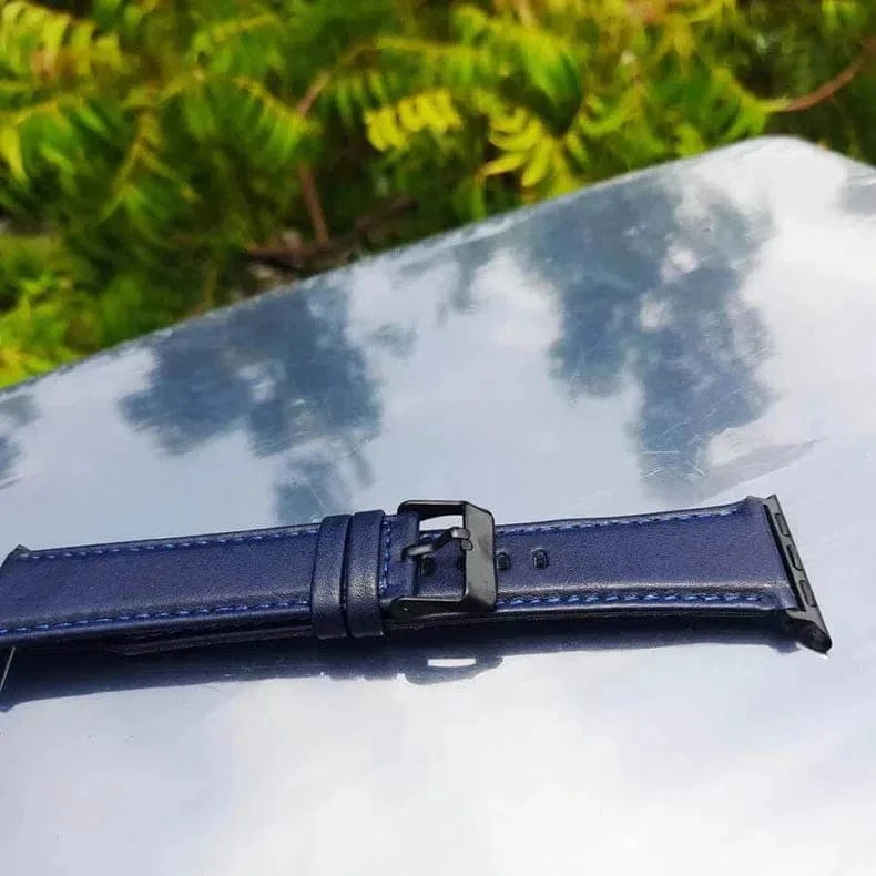 ktusu Generic Watch Bands Classic Leather Texture Band for Apple Watch 42 | 44 | 45 | Ultra 49 | 46mm S10