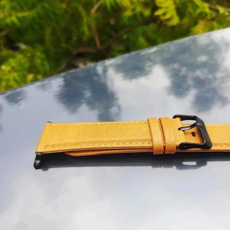 ktusu Generic Watch Bands Classic Leather Texture Band for Apple Watch 42 | 44 | 45 | Ultra 49 | 46mm S10