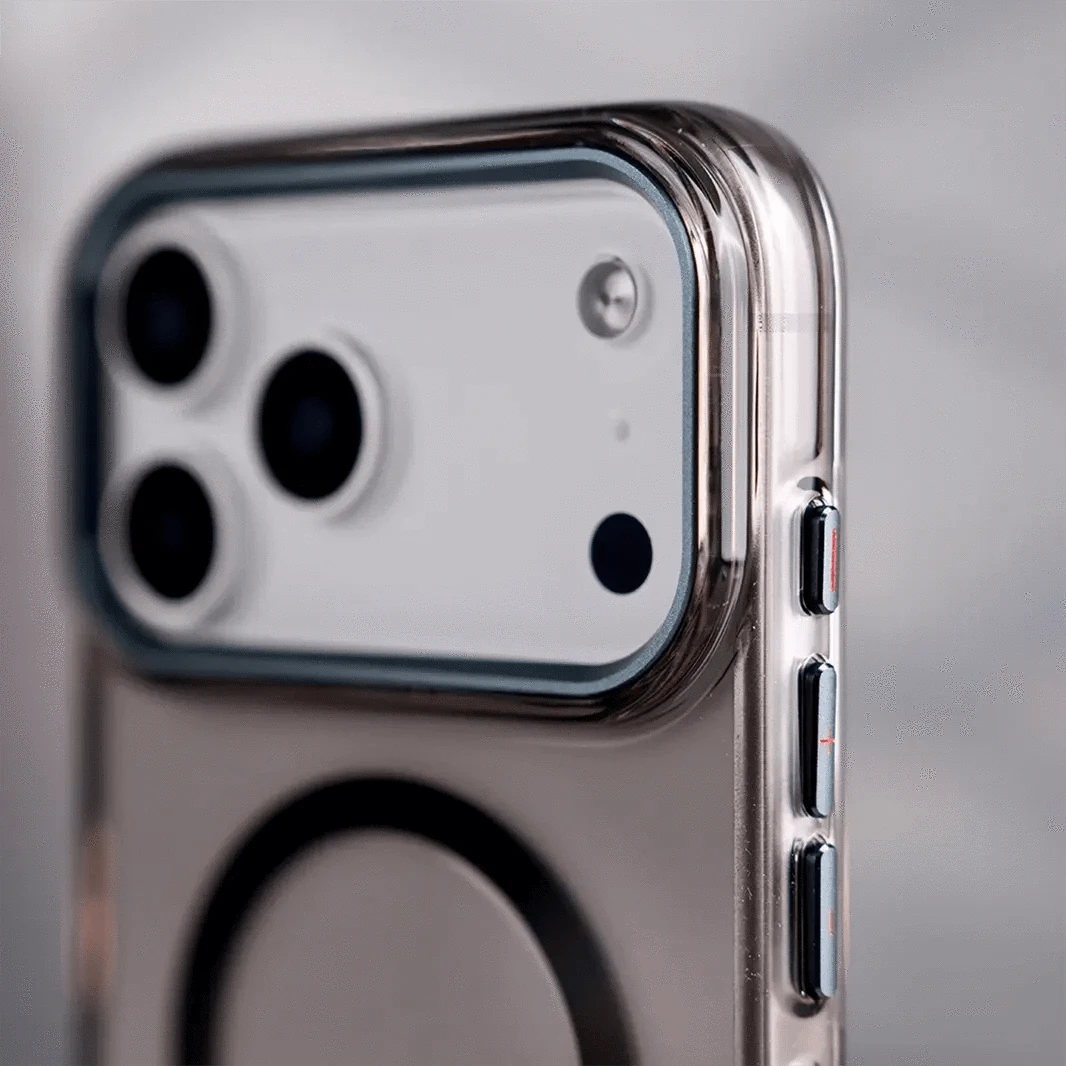 ktusu Generic Cases & Covers Cystal Clear Slim Metal Keys Magsafe Case for iPhone 17 Pro Max