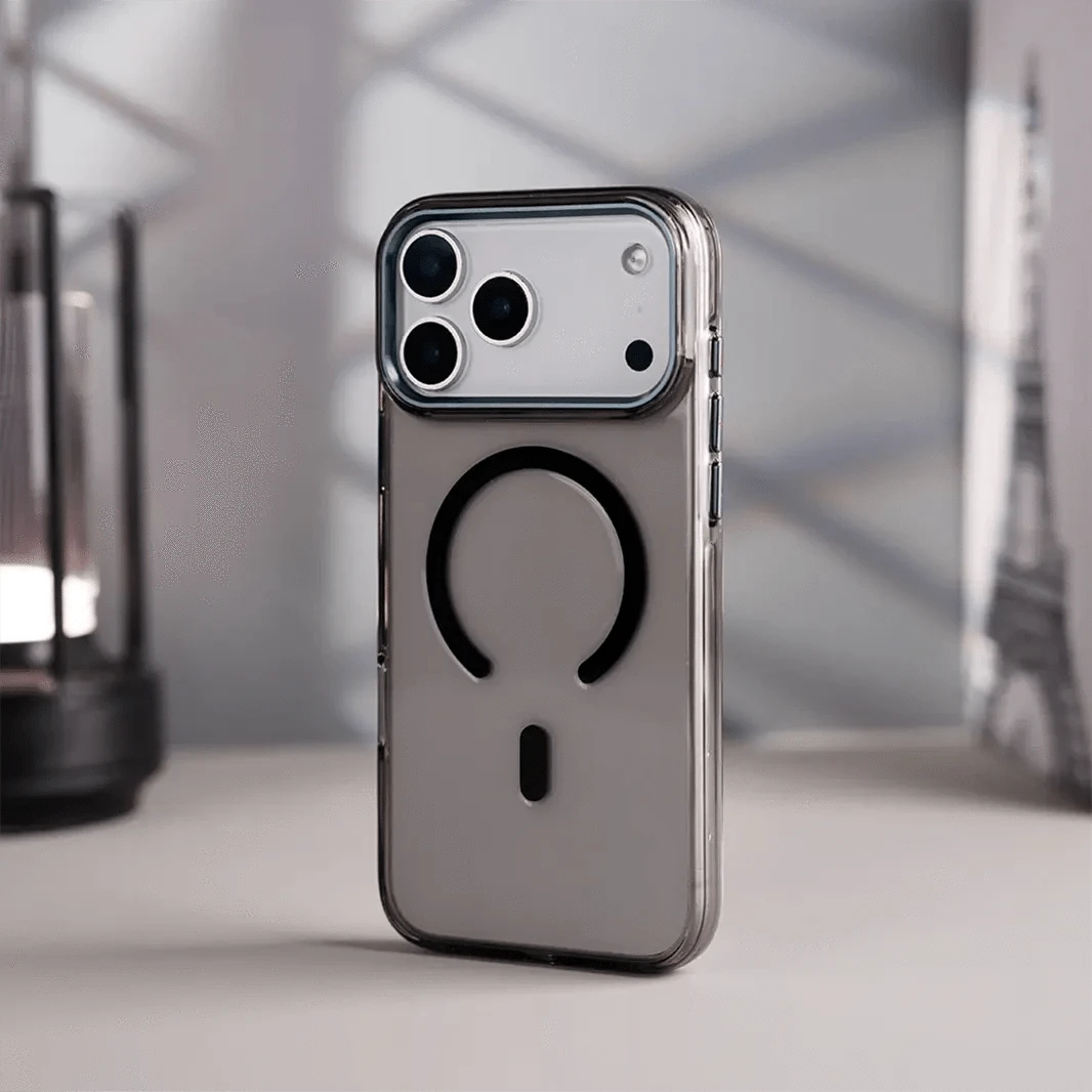 ktusu Generic Cases & Covers Cystal Clear Slim Metal Keys Magsafe Case for iPhone 17 Pro Max