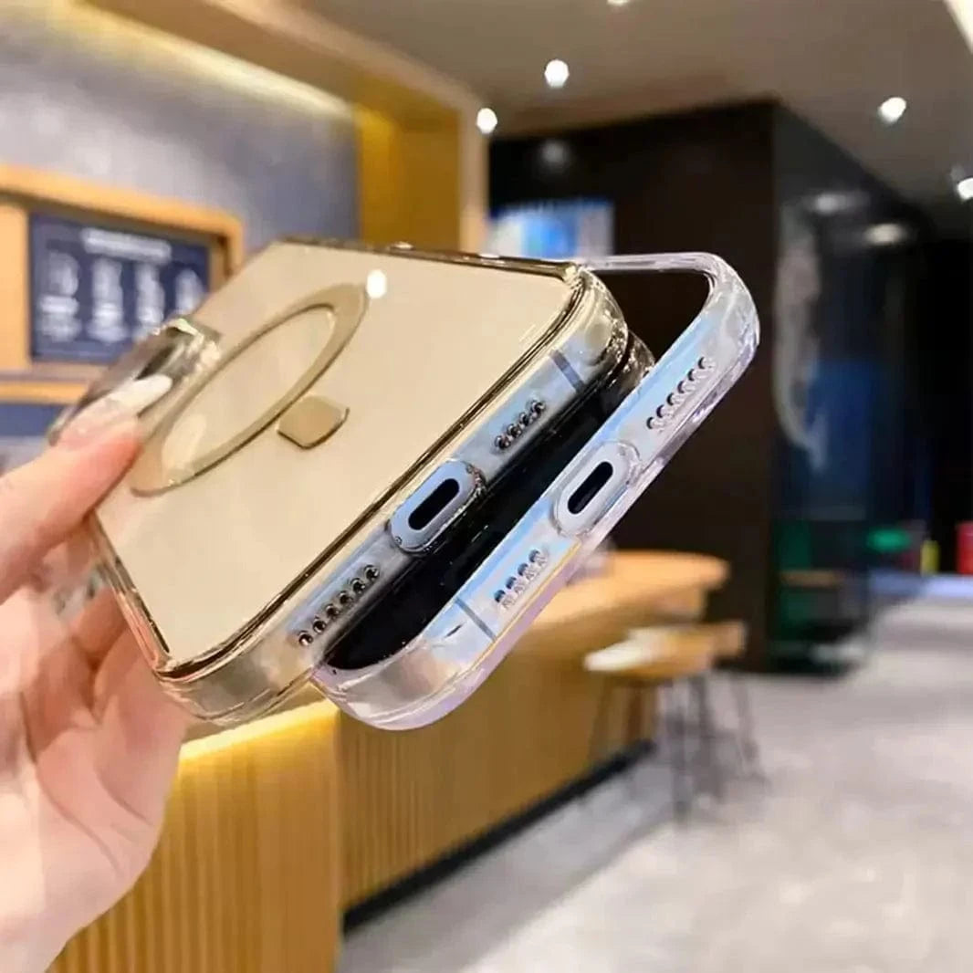 ktusu Generic Cases & Covers Diamond Lens Crystal Clear Magsafe Hard Case for iPhone 16 Plus