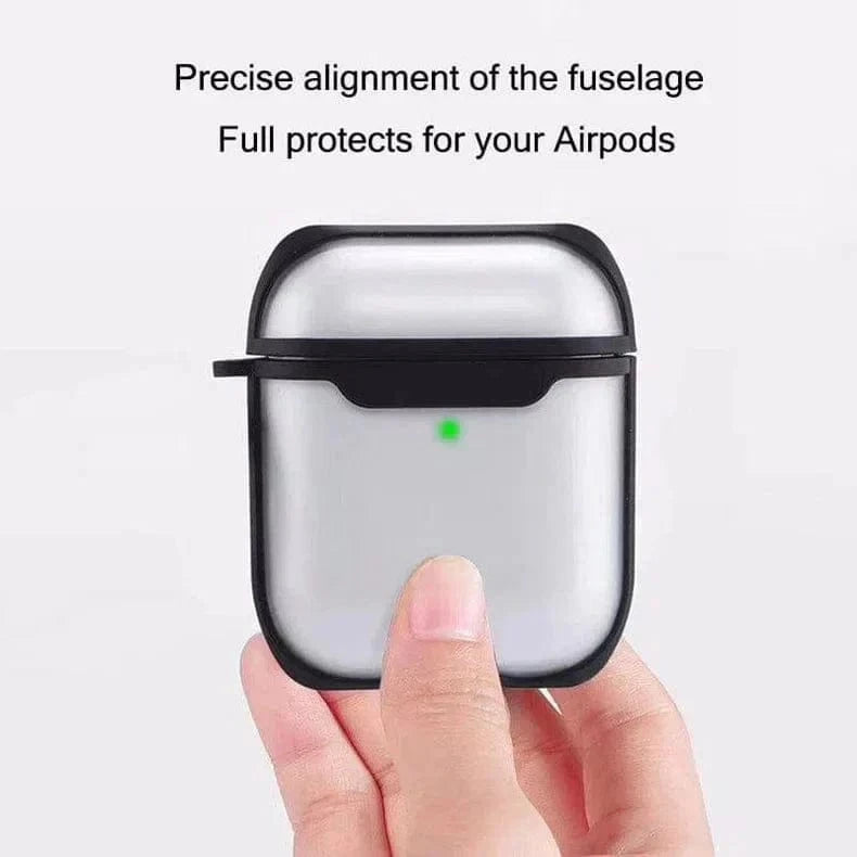 ktusu Generic Cases & Covers Eggshell Transparent Cover for Airpods 1 | 2