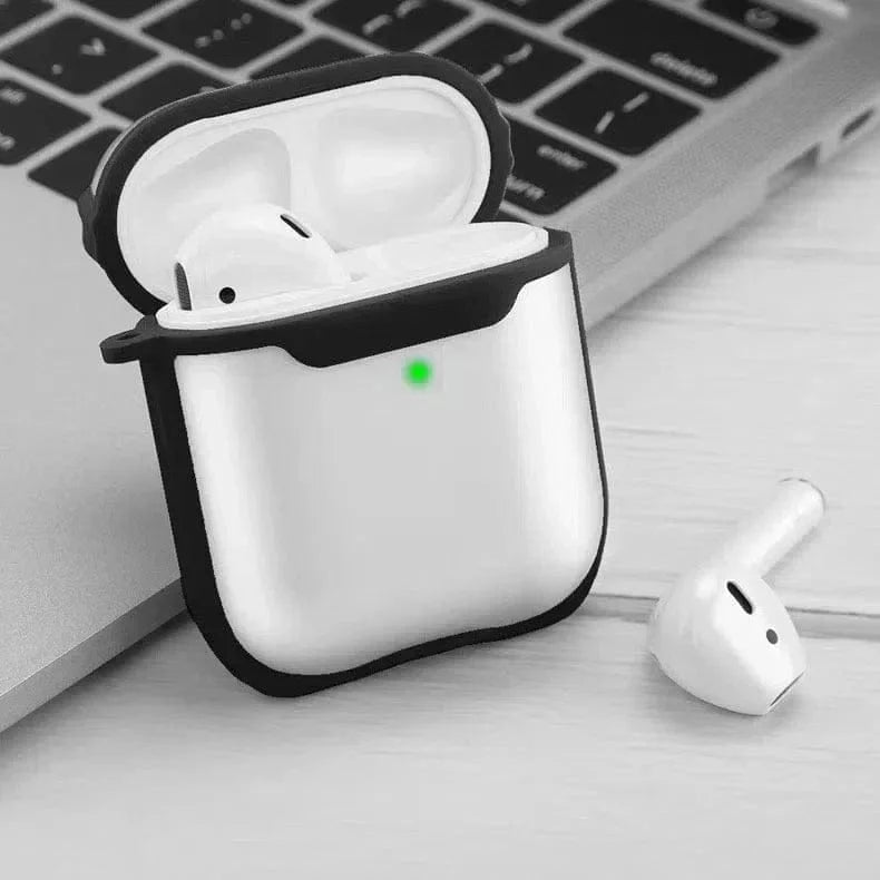 ktusu Generic Cases & Covers Eggshell Transparent Cover for Airpods 1 | 2 Black
