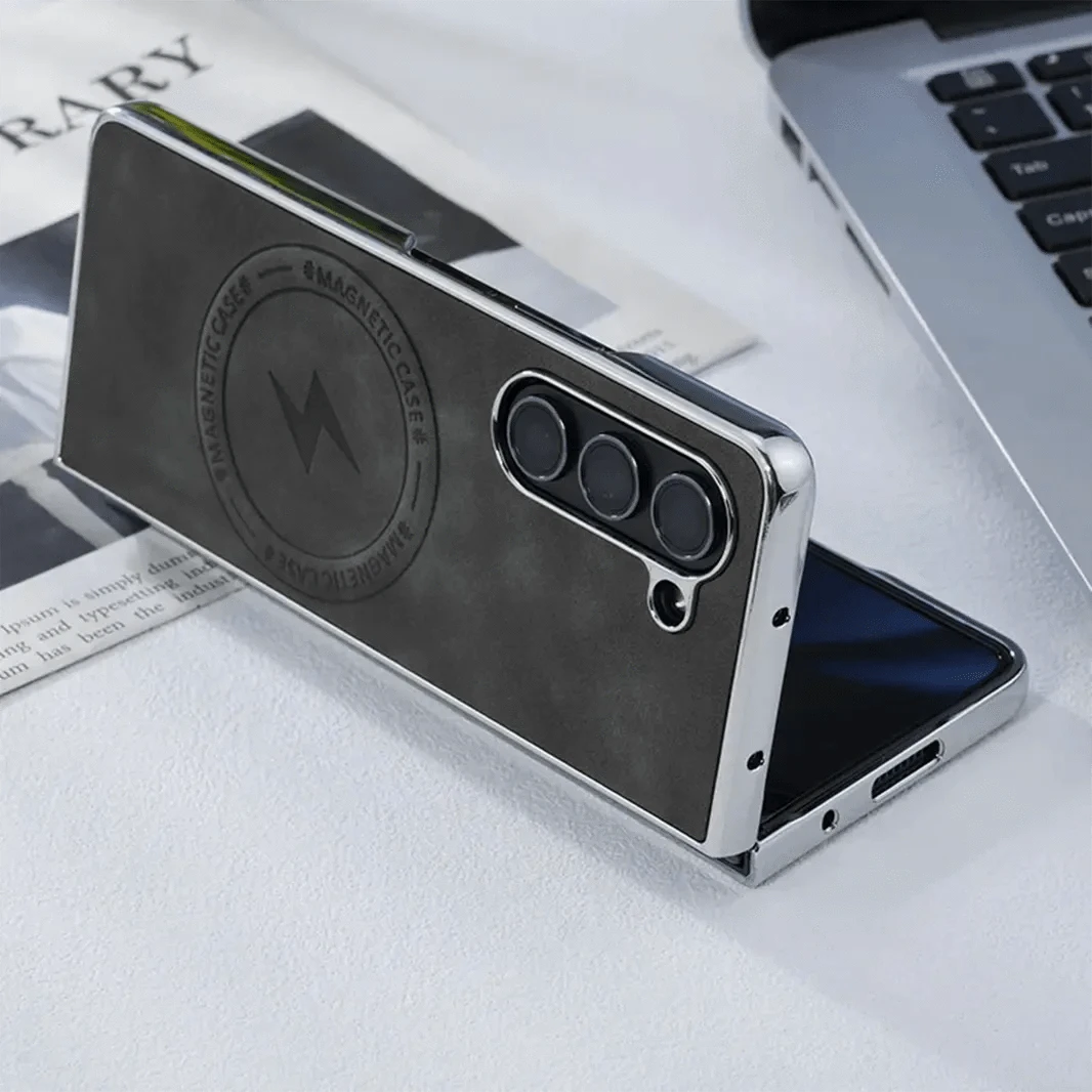 ktusu Generic Cases & Covers Electroplated Magnetic Charging Compatible Case for Samsung Z Fold7