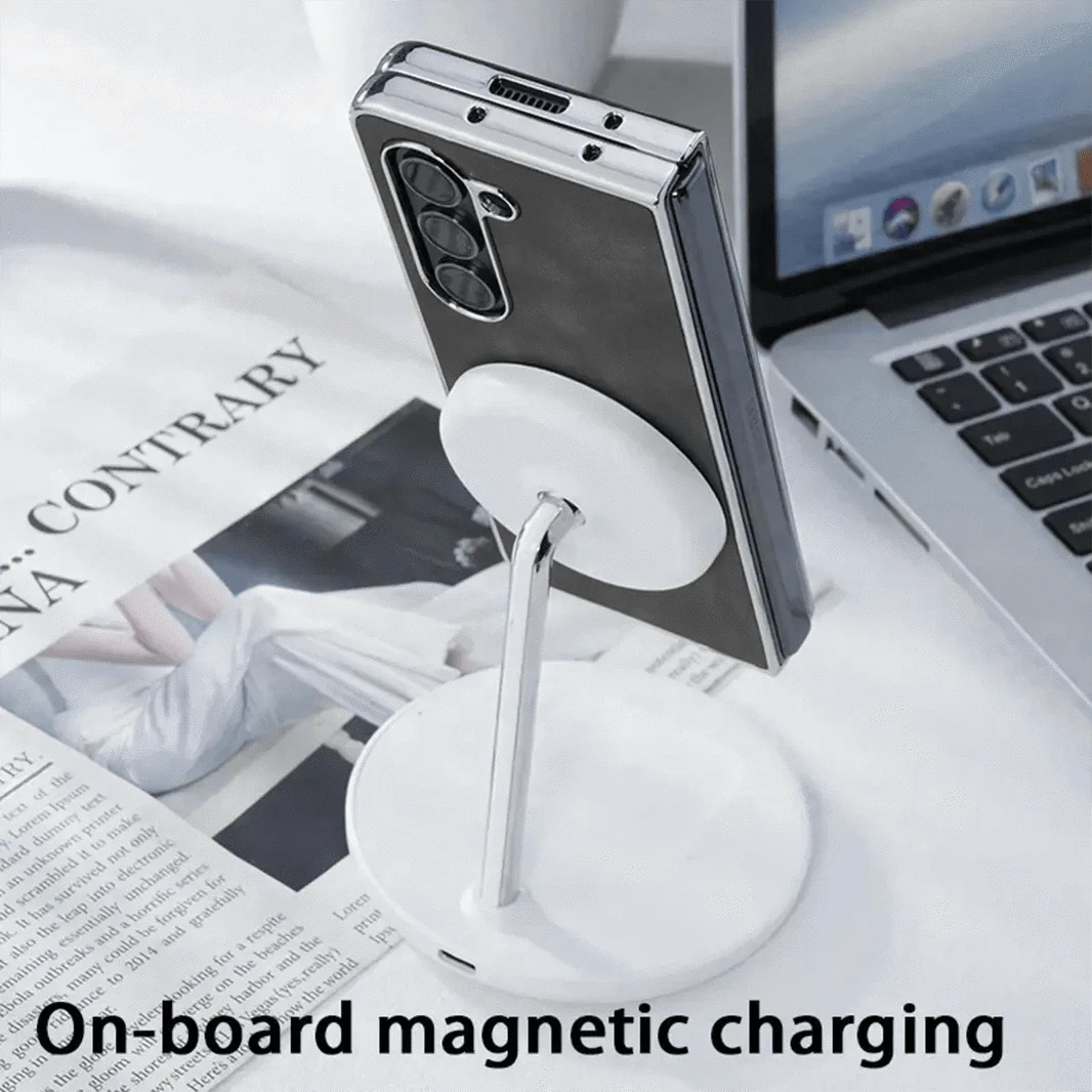 ktusu Generic Cases & Covers Electroplated Magnetic Charging Compatible Case for Samsung Z Fold7