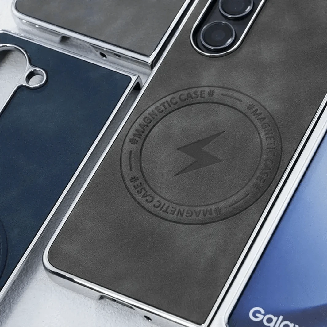 ktusu Generic Cases & Covers Electroplated Magnetic Charging Compatible Case for Samsung Z Fold7