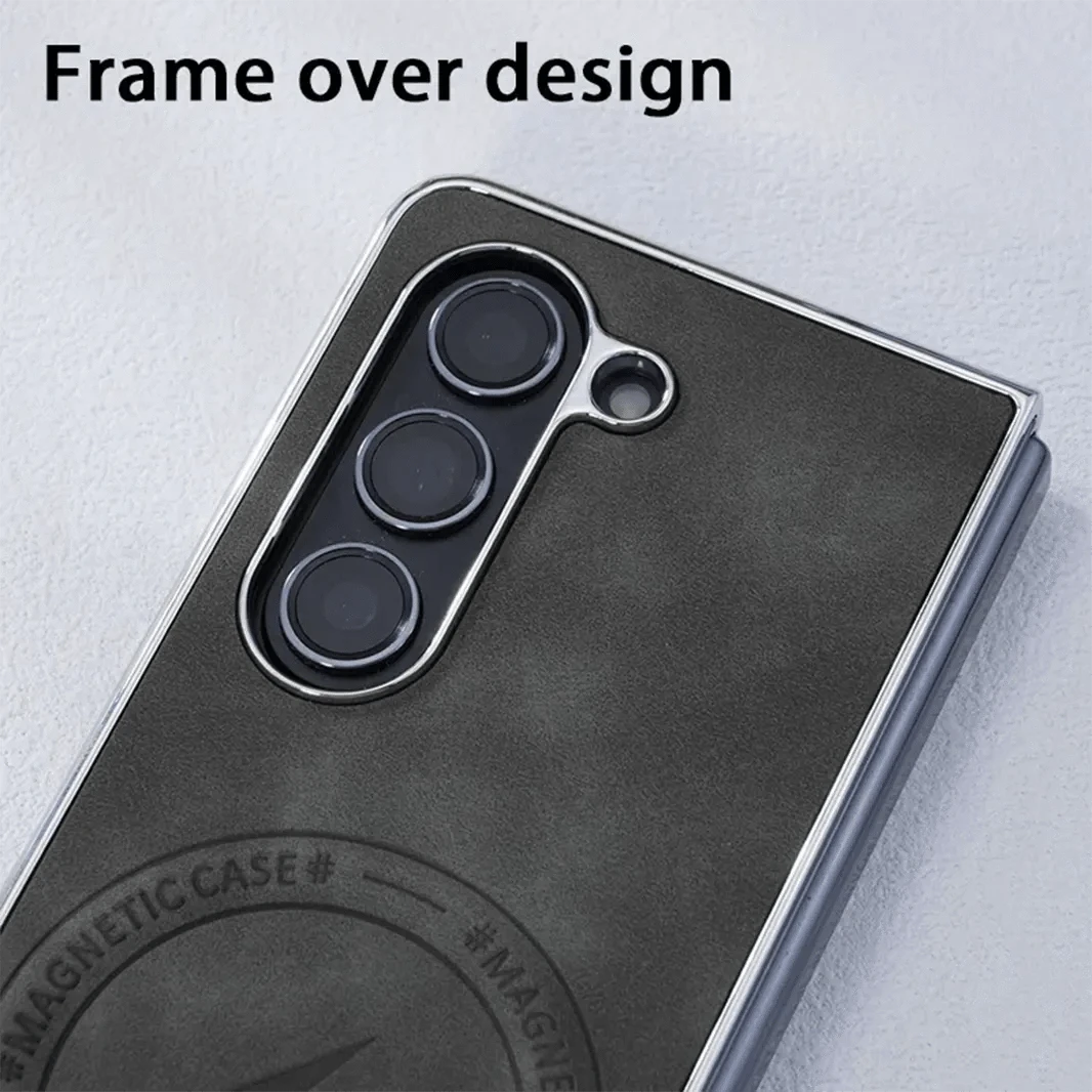 ktusu Generic Cases & Covers Electroplated Magnetic Charging Compatible Case for Samsung Z Fold7