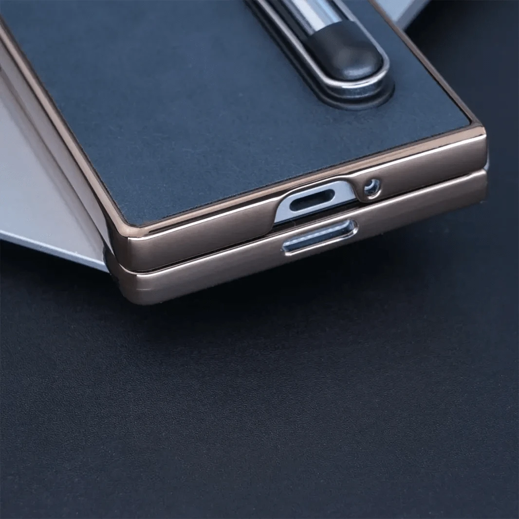 ktusu Generic Cases & Covers Electroplating Case with Stylus Pen Slot for Samsung Z Fold6