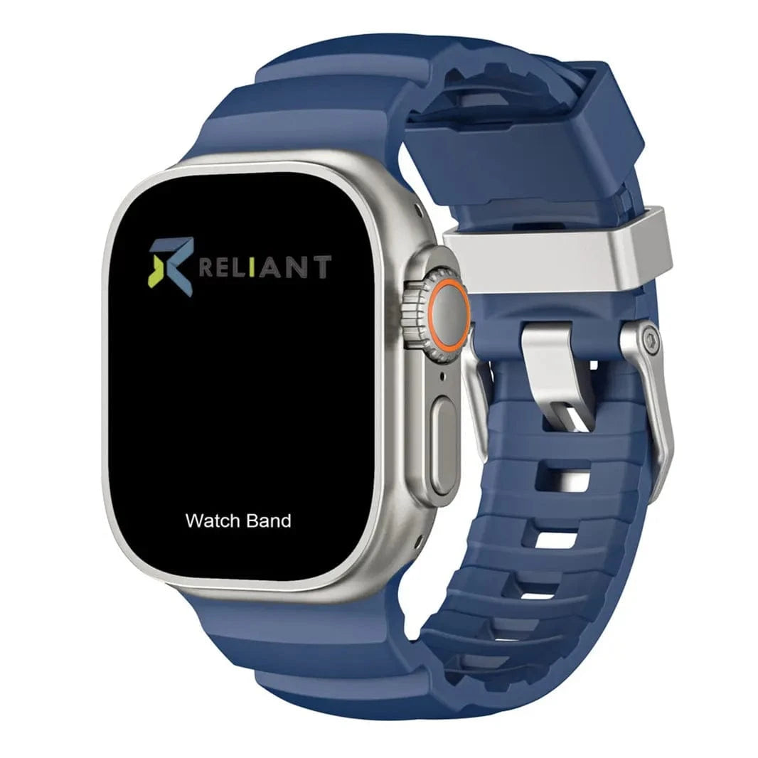 ktusu Generic Watch Bands FKM Rubber Sports Band for Apple Watch 42 | 44 | 45 | Ultra 49 | 46mm S10