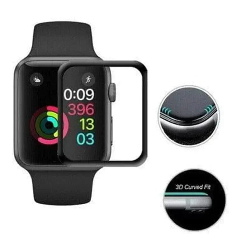 ktusu Generic Screen Protection Flexible Clear Tempered Glass for Apple Watch 45mm