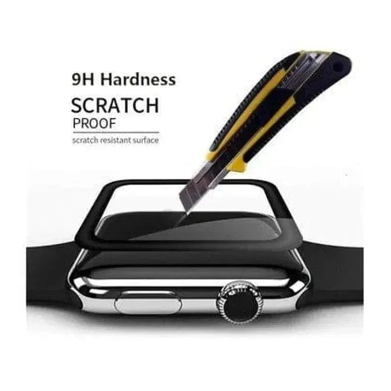 ktusu Generic Screen Protection Flexible Clear Tempered Glass for Apple Watch 45mm