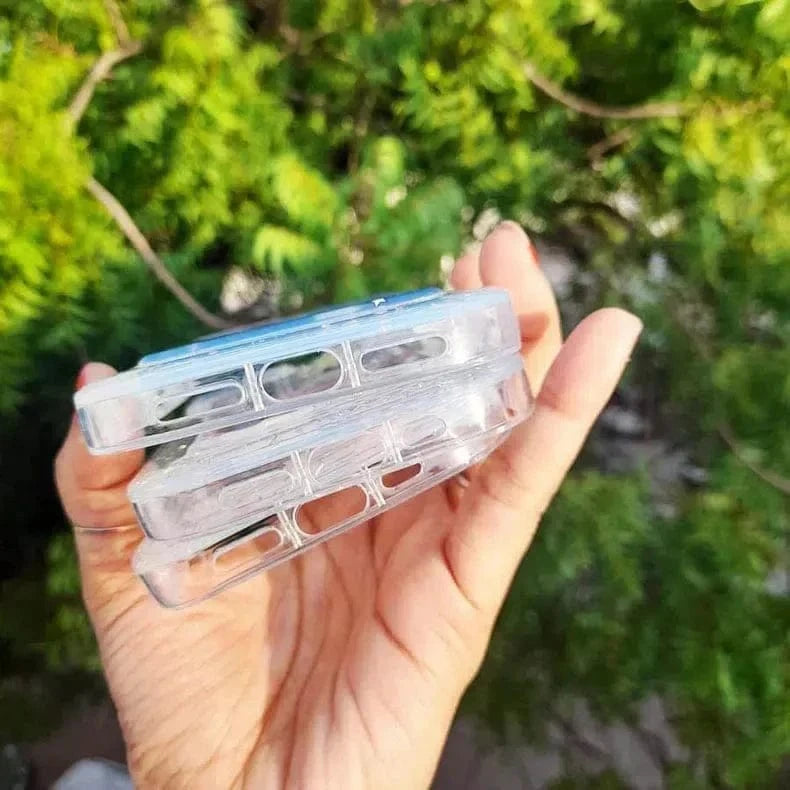 ktusu Generic Cases & Covers Floral Print Clear Soft Case for iPhone 13 Pro Max