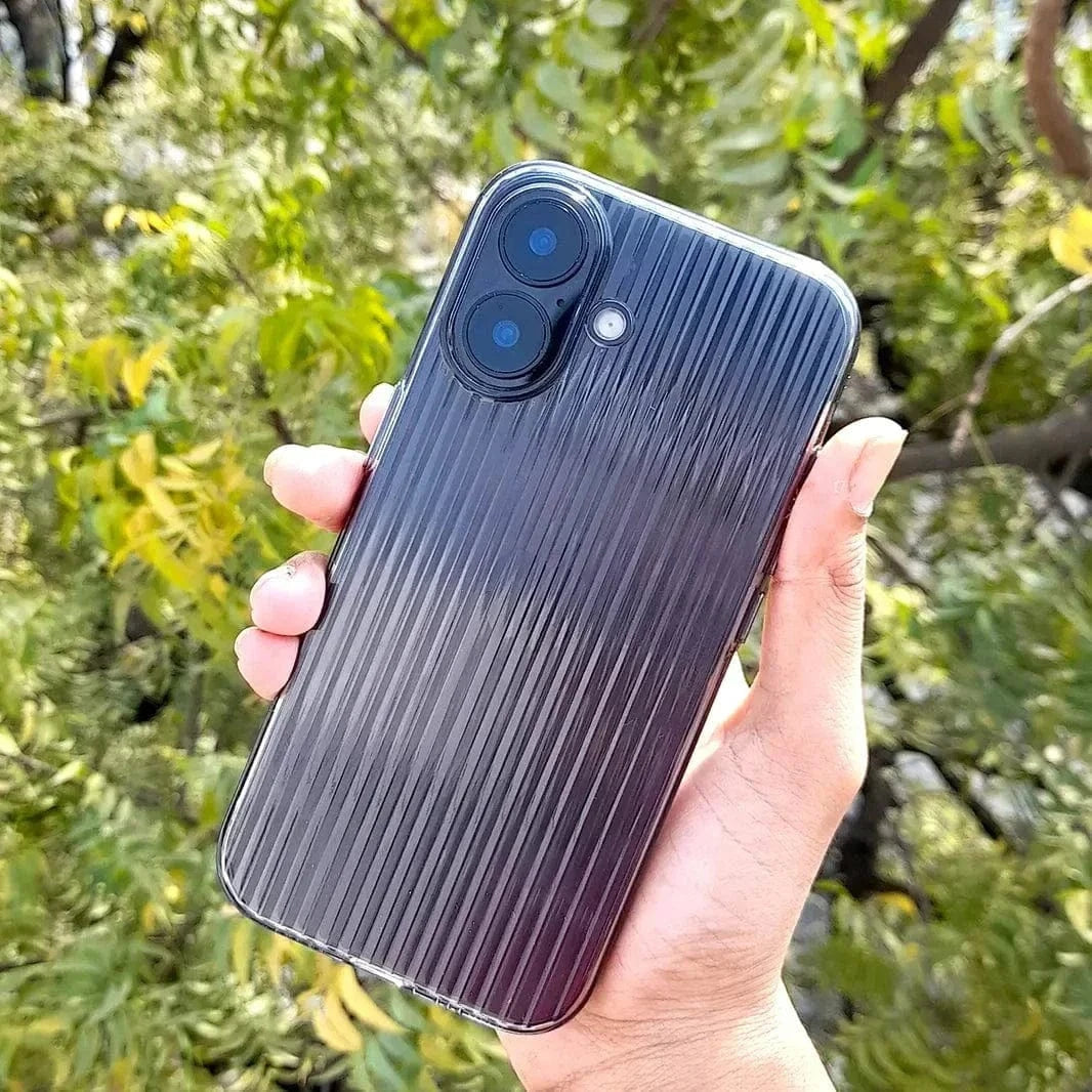 ktusu Generic Cases & Covers Fluted Texture Magsafe Clear Case for iPhone 16 Plus