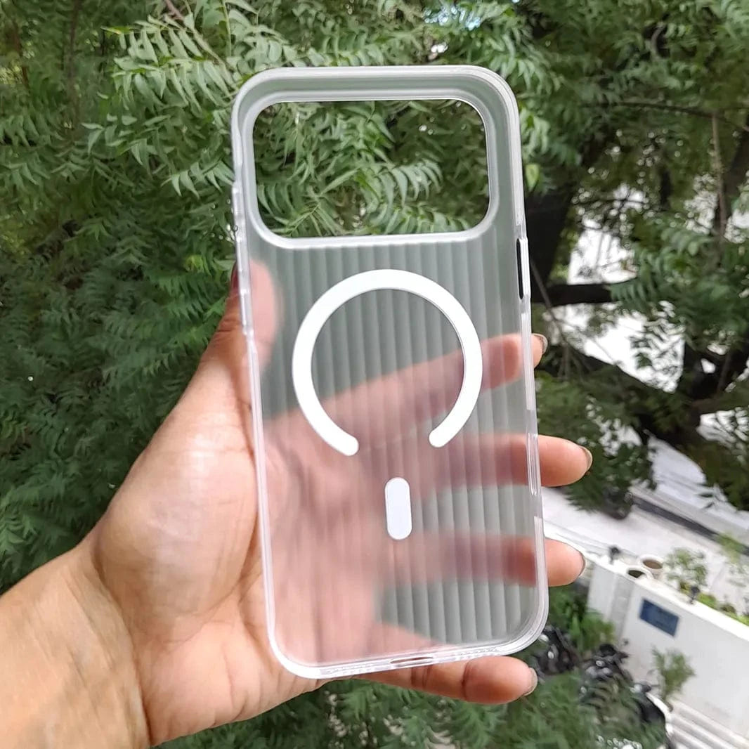 ktusu Generic Cases & Covers Fluted Texture Magsafe Matte Case for iPhone 17 Pro Max