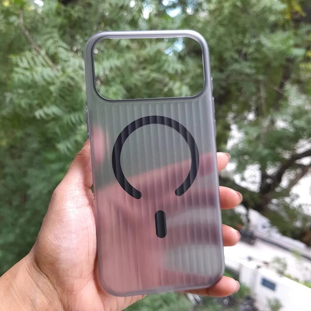 ktusu Generic Cases & Covers Fluted Texture Magsafe Matte Case for iPhone 17 Pro Max