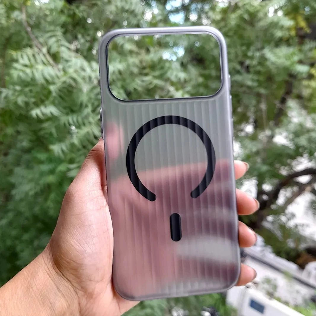 ktusu Generic Cases & Covers Fluted Texture Magsafe Matte Case for iPhone 17 Pro Max