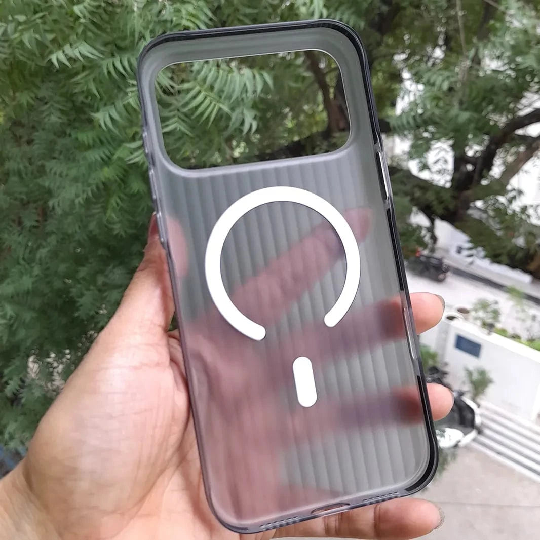 ktusu Generic Cases & Covers Fluted Texture Magsafe Matte Case for iPhone 17 Pro Max