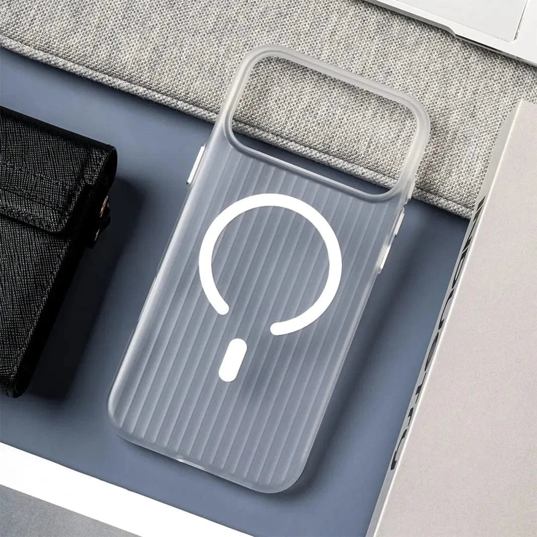 ktusu Generic Cases & Covers Fluted Texture Magsafe Matte Case for iPhone 17 Pro Max