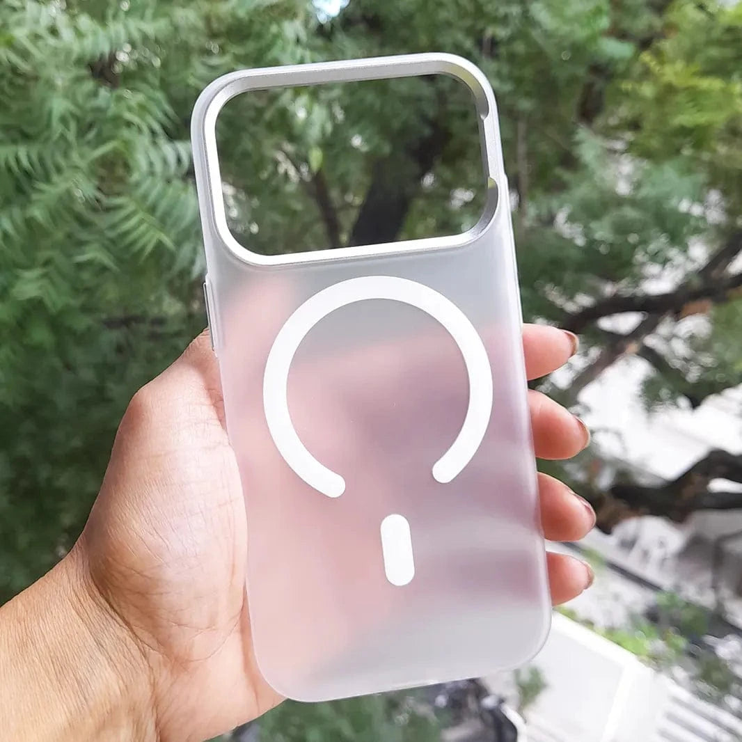 ktusu Generic Cases & Covers Frosted Matte Ultra-Thin Slim Metal Key Magsafe Case for iPhone 17 Pro Max