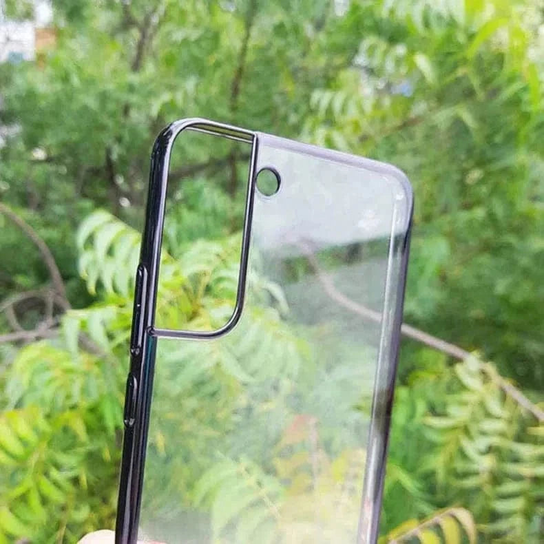 ktusu Generic Cases & Covers iShock Thin Clear Shiny Case for Samsung S22 Plus Black