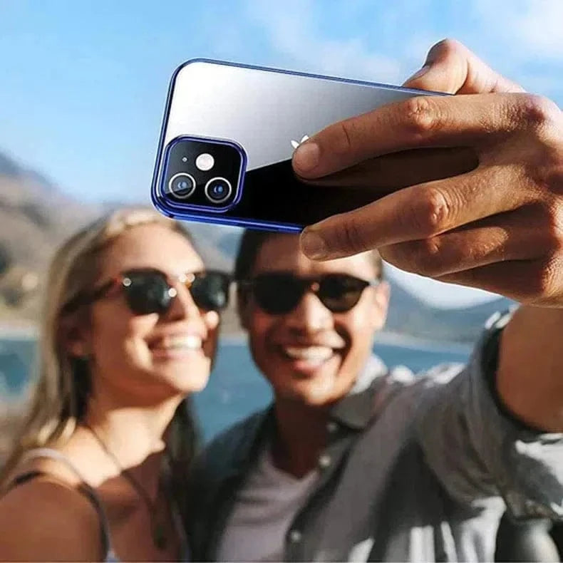 ktusu iShock Cases & Covers iShock Ultra Thin Clear Shiny Frame Case for iPhone 13 Pro Max